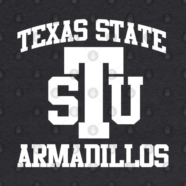 Texas State Armadillos by PopCultureShirts